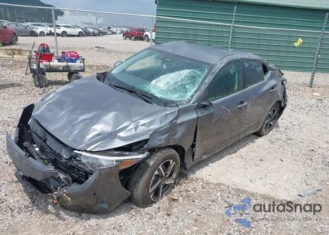 2025 Nissan Sentra Sv from USA, damaged, VIN 3N1AB8CVXSY264200